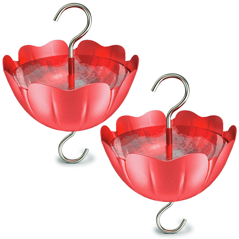 Ant Moat for Hummingbird Feeders Ant Guard for Hummingbird Feeders Hummingbird Feeder Ant Guard Insect Guard with Large Capacity 5OZ 2 Pack