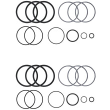 AppliaFit O-Ring Replacement Kit Compatible with Jandy Zodiac R0358000 for Select D.E. DEL DEV CL CV Series Pool Cartridge Filters (2-Pack - 24 Pi