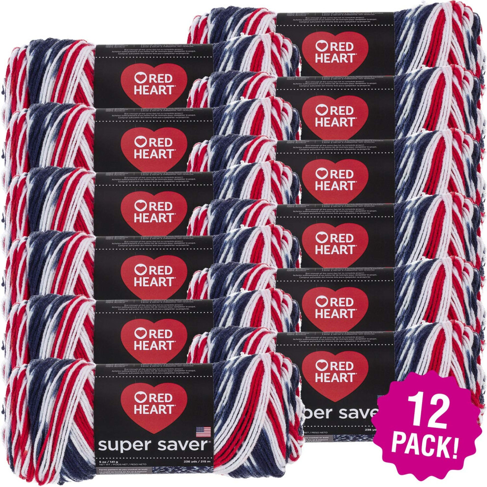 Red Heart Americana Super Saver Yarn 12/PK 12-image