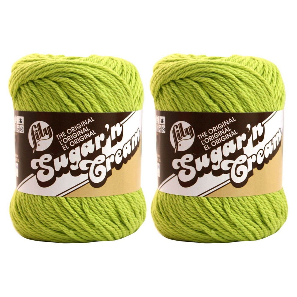 Sugar Sugar Green,Cream Bulk Buy: Lily Sugar'n Cream (2-Pack) (Hot Green)
