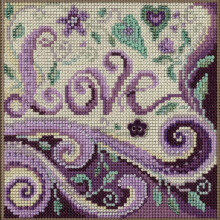Mill Hill Love Beaded Kreuzstichset mit Zhlmuster, Knpfe und Perlen, 2023 Frhlingsserie MH142312