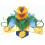 Happy Easter Daffodil Flower 3D Pop Up Easter Greeting Card 1