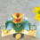Happy Easter Daffodil Flower 3D Pop Up Easter Greeting Card 8