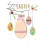 Embellished Happy Easter Egg-Cellent Hand-Finished Easter Greeting Card 1
