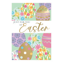 Pack of 5 Just For You At Easter Hospice UK Charity Egg-Cellent Easter Cards