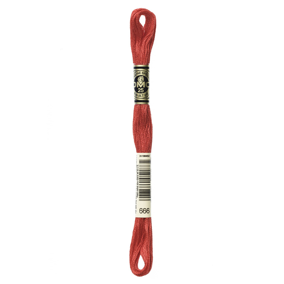 Dmc Stranded Cotton Nummer 666-image