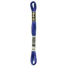 DMC 6-streng broderi bomuld 8.7yd-m?rk bl?