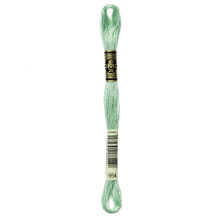 DMC 6-streng broderi bomuld 8.7yd-nile gr?n