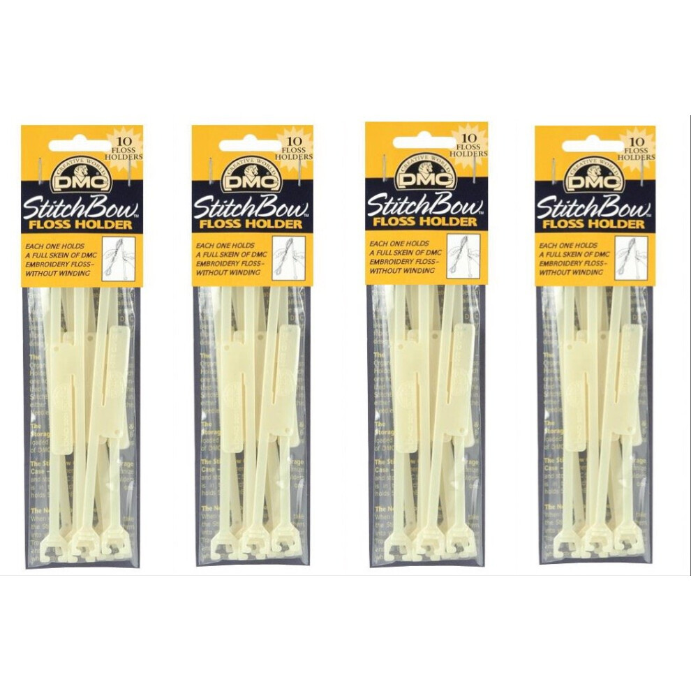 Floss Holder Bundle: 4 Pezzi (Totale Di 40 Supporti Floss)-image