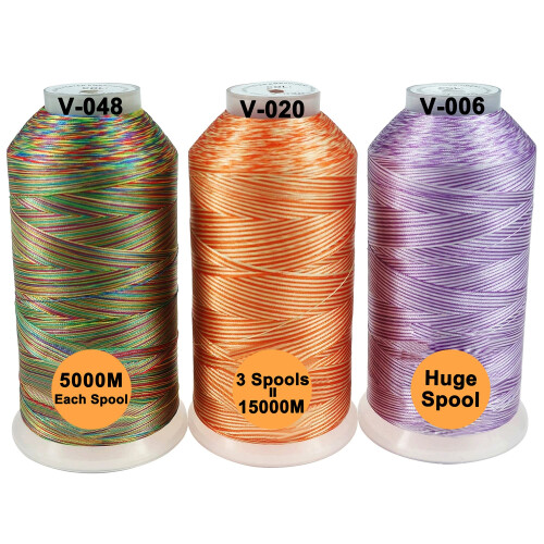 New brothreads - 40 Options- Various Assorted Color Packs of Polyester ...