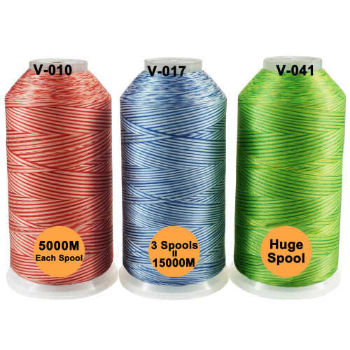 New brothreads - 40 Options- Various Assorted Color Packs of Polyester ...