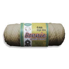 n ra na makram Bonnie 4 mm x 50 yardov, perletovo b ov