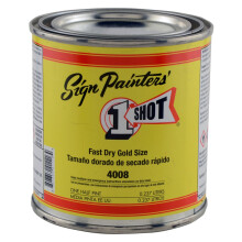 1 Shot 4008 Fast Dry Gold Size 8oz