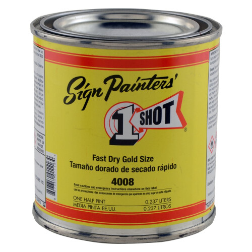 1 Schuss 4008 Fast Dry Gold Gr    e 8oz