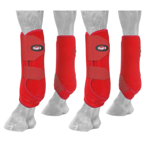 Tough 1 Extreme Vented Sport Boots Set Rood Groot