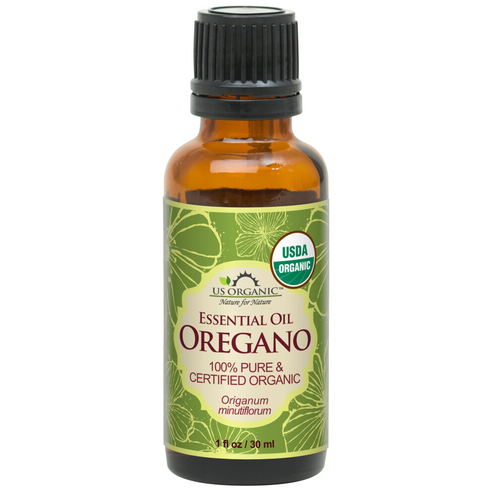 Sui Organic (Zuii Organic) Us Organic 100% Pure Oregano Essential Oil - Usda Certified Organic Steam Distilled (30 Ml)
