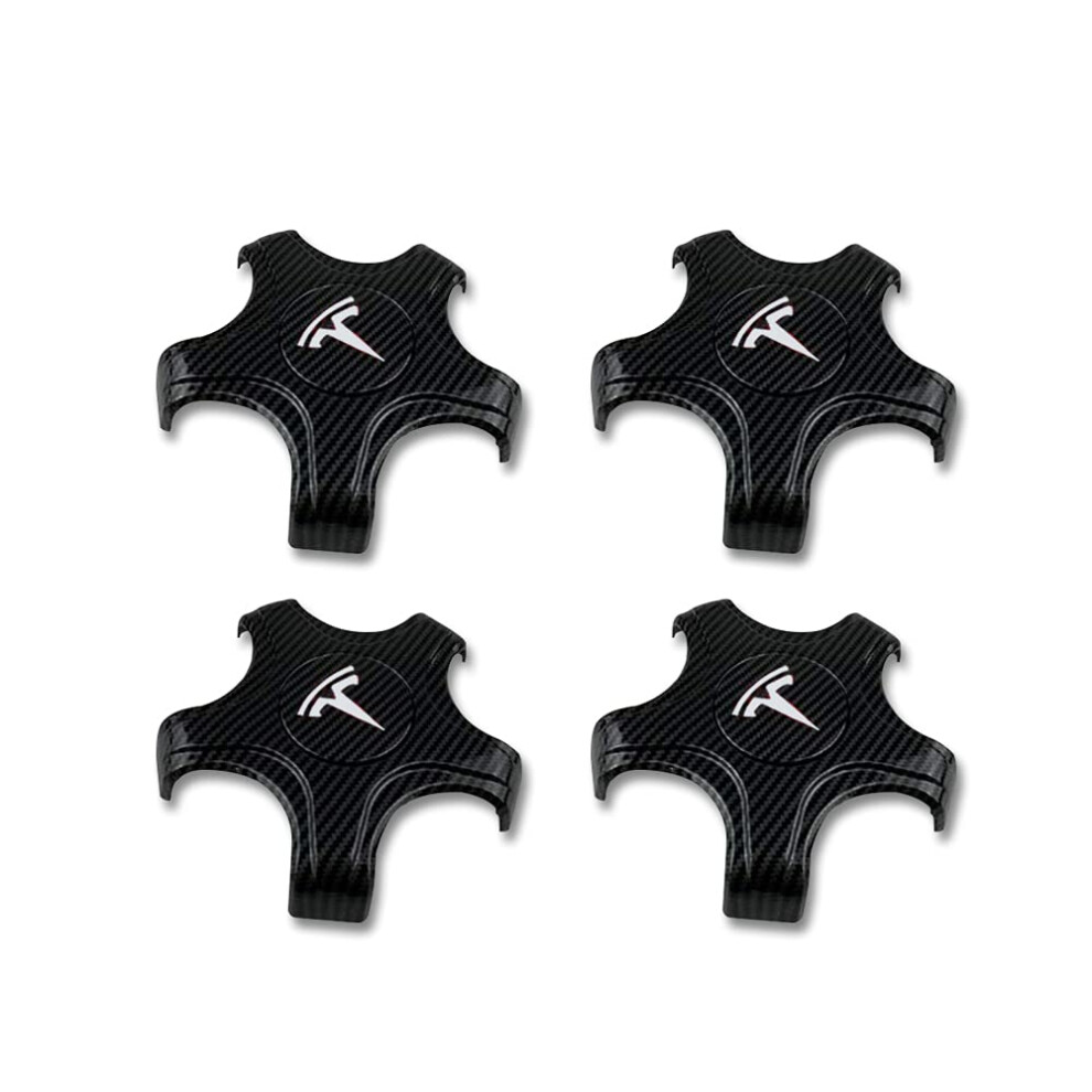 CoolKo Center Caps Hubcaps Cover Aero Wheels for 18-inch Original Standard Rims Compatible with Tesla Model 3 (NOT Compatible with 2024 Model 3 Highla-image-OPC-PGC7XZT-NEW