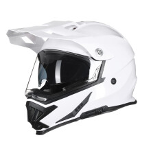 Celooblicejov motocyklov prilba TRIANGLE, ATV, Dirt Bike, Dual Sport Off-Road pre mu ov, schv len DOT (stredne siv )