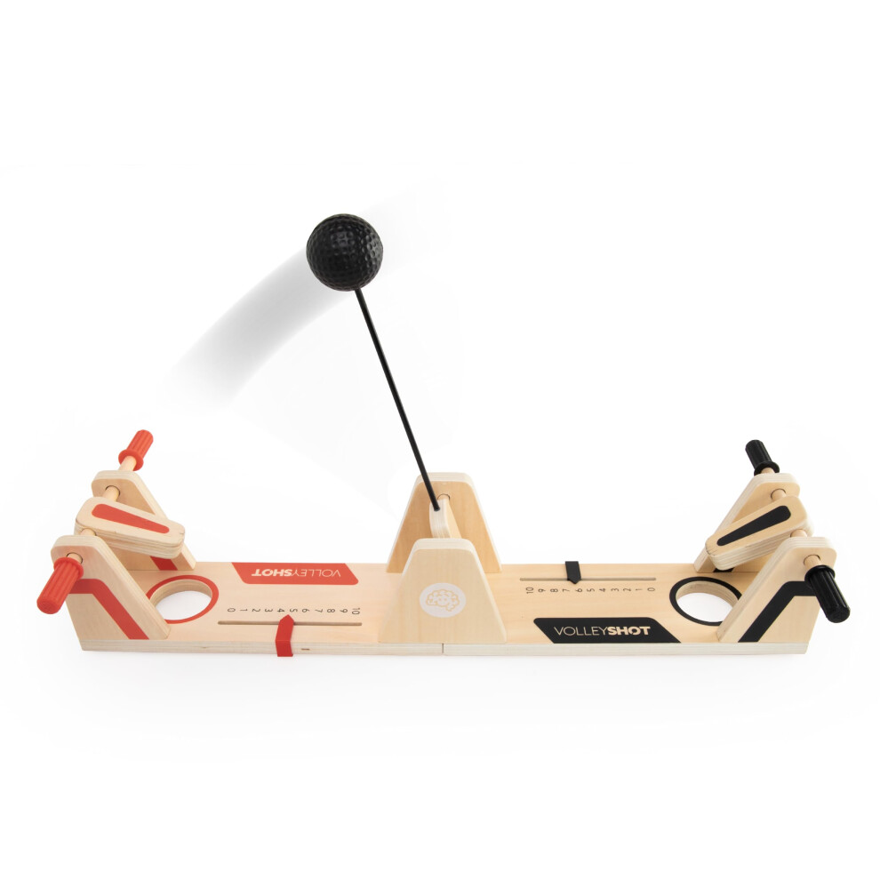 Photos - Other Toys Fat Brain Toys VolleyShot - Wooden 2 Player Games Tabletop Games and Family Games for Kids & Adults Toys for Ages 8-13+ FA43