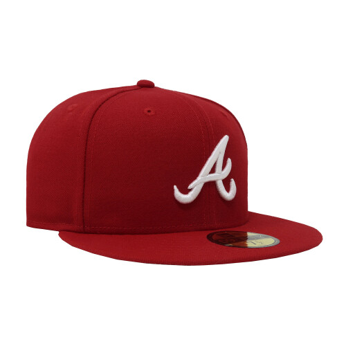 New Era New Era Atlanta Braves MLB Basic 59Fifty Hat ???????? ???????/?e??? 7 5/8 2