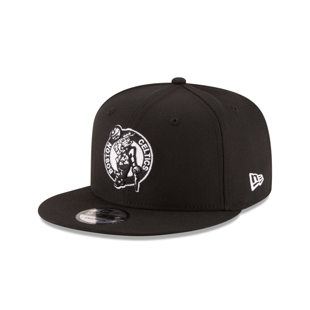 New Era Nba Boston Celtics Men's 9Fifty Snapback Cap One Size Black