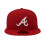 New Era New Era Atlanta Braves MLB Basic 59Fifty Hat ???????? ???????/?e??? 7 5/8 2
