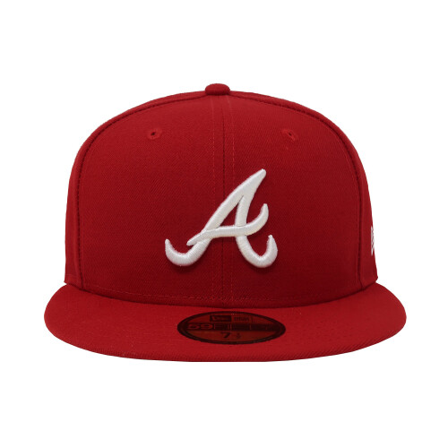 New Era New Era Atlanta Braves MLB Basic 59Fifty Hat ???????? ???????/?e??? 7 5/8 1