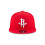 New Era NBA Houston Rockets Voksne M?nd NBA 9Fifty Team Farve Basic Snapback Cap OSFA R?d 2