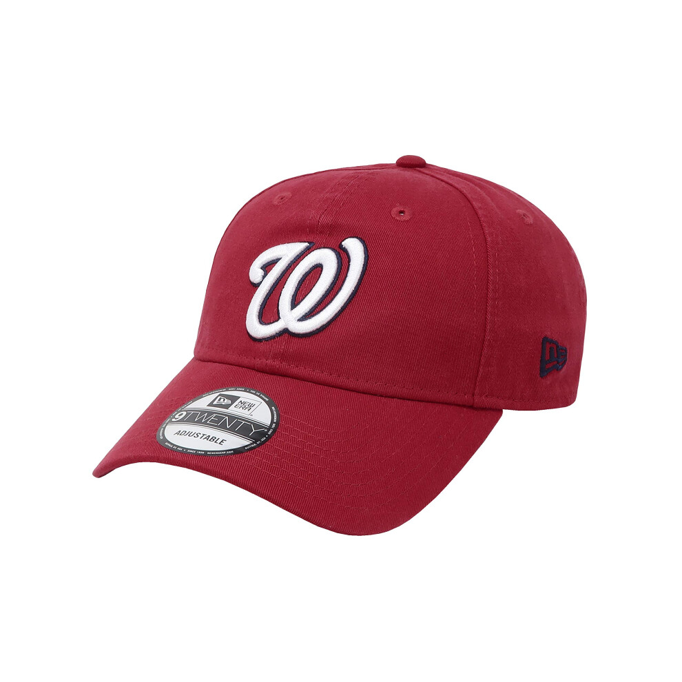 New Era Washington Nationals Mlb 9Twenty Primary Core Classic Adjustable Hat Red