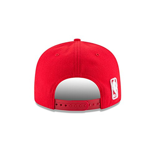 New Era NBA Houston Rockets Voksne M?nd NBA 9Fifty Team Farve Basic Snapback Cap OSFA R?d 2