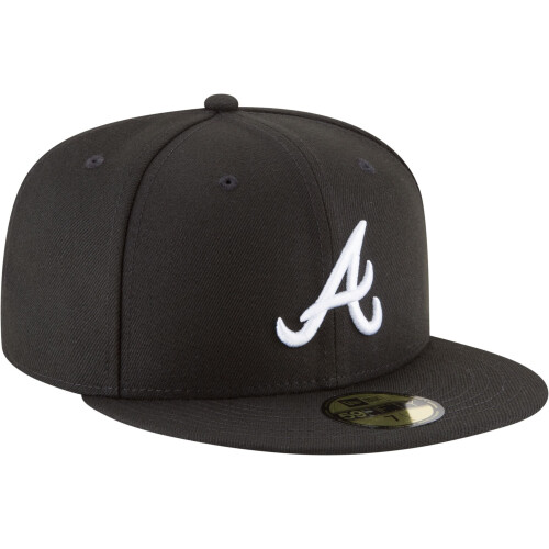 New Era ?ap??? ?p????p?? New Era 59Fifty Hat MLB Basic Atlanta Braves ?e asp???a??? efa???st? s??d?? (7 1/8) 2