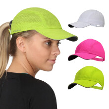 Cappellino da corsa TrailHeads Race Day Performance da donna, leggero, ad asciugatura rapida, in rete, con finiture riflettenti, vestibilit    rego