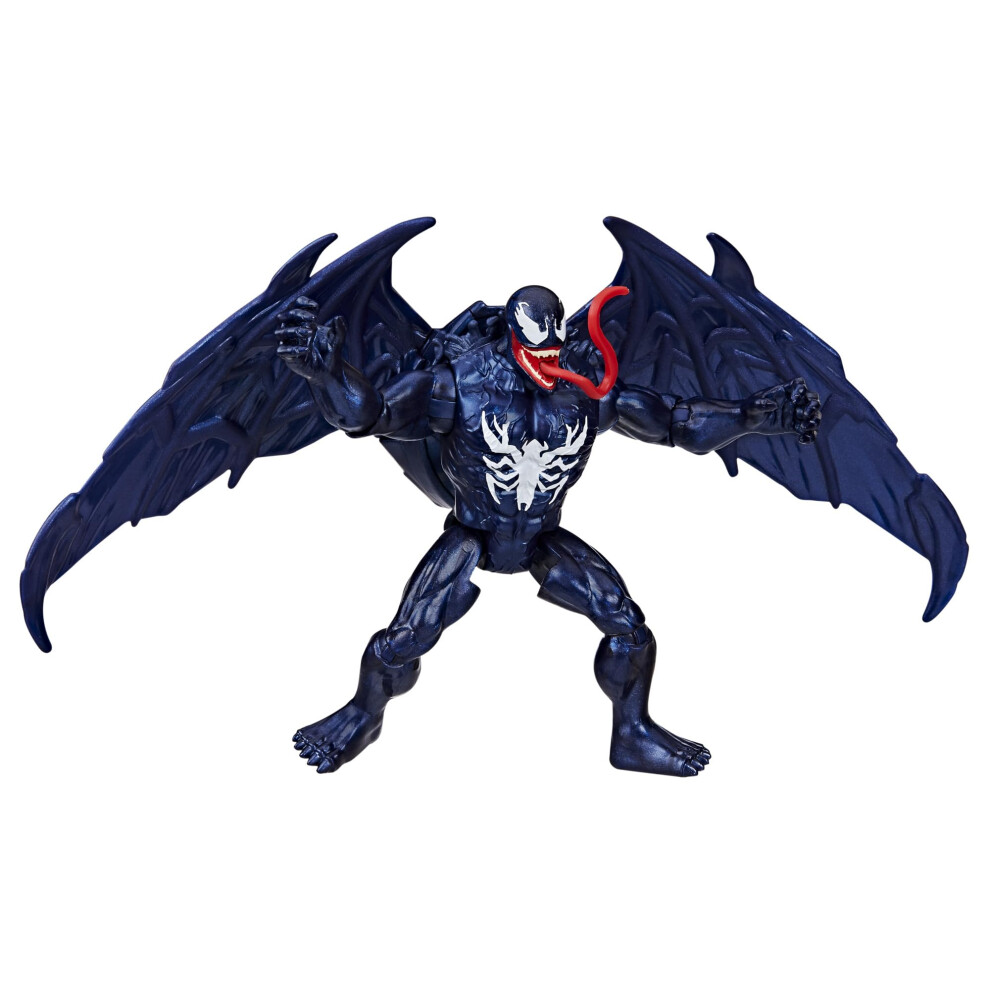 Spider-Man Marvel Venomversus Epic World Of Action Deluxe Venom Figure With Accessories 4-Inch Super Hero Toys For Kids Ages 4+