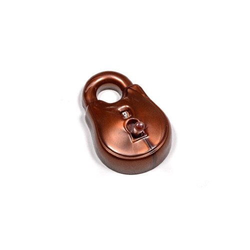 PolyHero Dice: Rogue: d20 Lock & Pick Set: Stout Bronze
