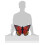 Cerf-volant HQ Kites Monarch R Papillon, 20 pouces avec queue 4
