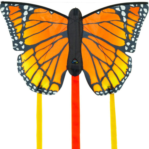 Cerf-volant HQ Kites Monarch R Papillon, 20 pouces avec queue