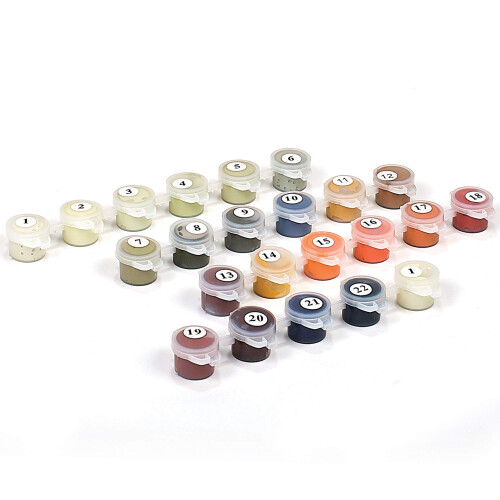 Ledgebay Paint by Numbers Kit til voksne: Mystic Hour Paint By Number ...
