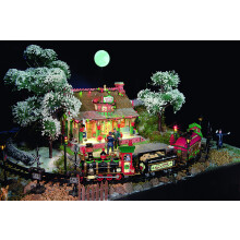 Lemax Kerstdorp Rechte Baan voor Christmas Express Set van 2-34685