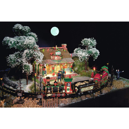 Lemax Kerstdorp Rechte Baan voor Christmas Express Set van 2-34685 1