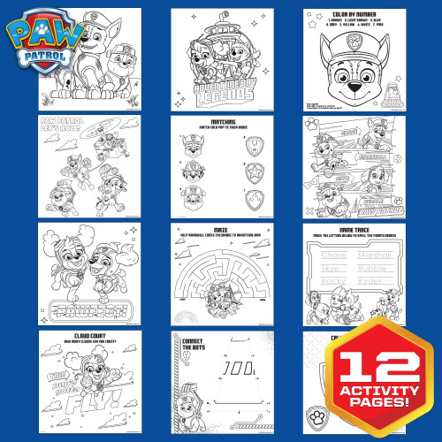 Bluey Paw Patrol Sticker Activity Playset 2