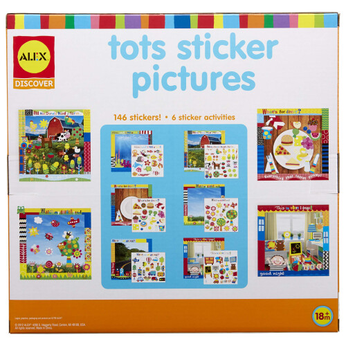 Alex Jr. Tots Sticker Pictures 1
