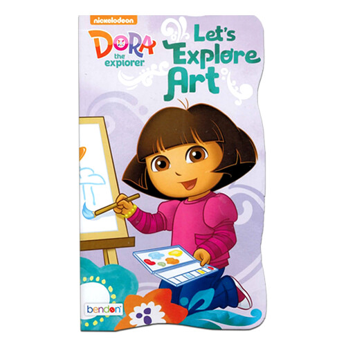 Dora The Explorer Activity Pack ~ Bundle with 2 Board Books and Stickers! 1