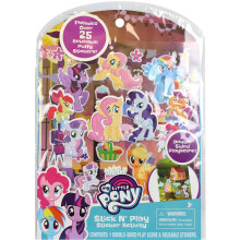 Tara Toys My Little Pony Stick N Play - 25ct - Obnoviteln samolepky Oboustrann scna