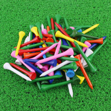 CRESTGOLF Professional 2 1/8"" Deluxe Holz-Golf-Tees 100 Stück (verschiedene Farben)