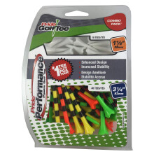 Pride Golf Tee Pride Performance Combo Pack (50 stuks: 40 3-1/4"" & 10 1-1/2"")