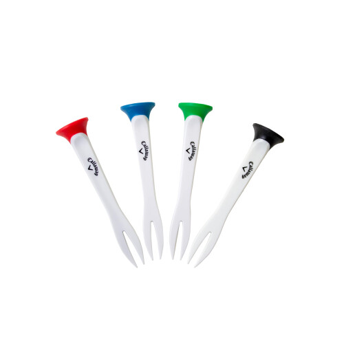 Callaway Callaway Par Tee Plastic Golf Tees  4 Pack (Quick Fix)  Assorted