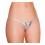 Metallic G-String Silver - One Size 1