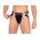 6159 - Heren Pride Jockstrap met elastisch LOVE-logo - Groot / Zwart/Multi 2