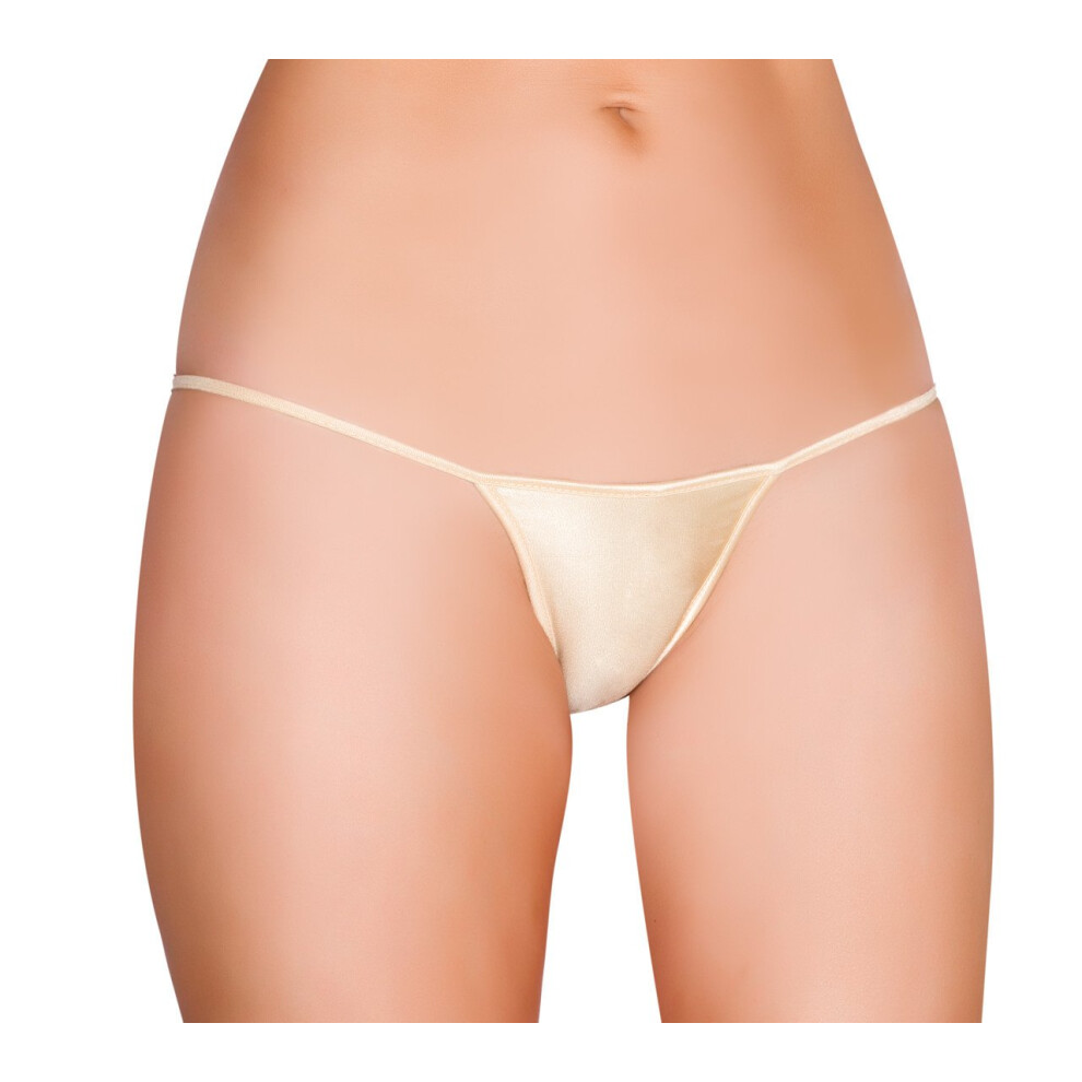 String Back Bottom Nude - Einheitsgr E-image