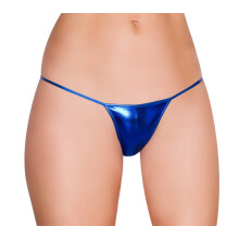 Tanga met   lico azul rey - Talla    nica
